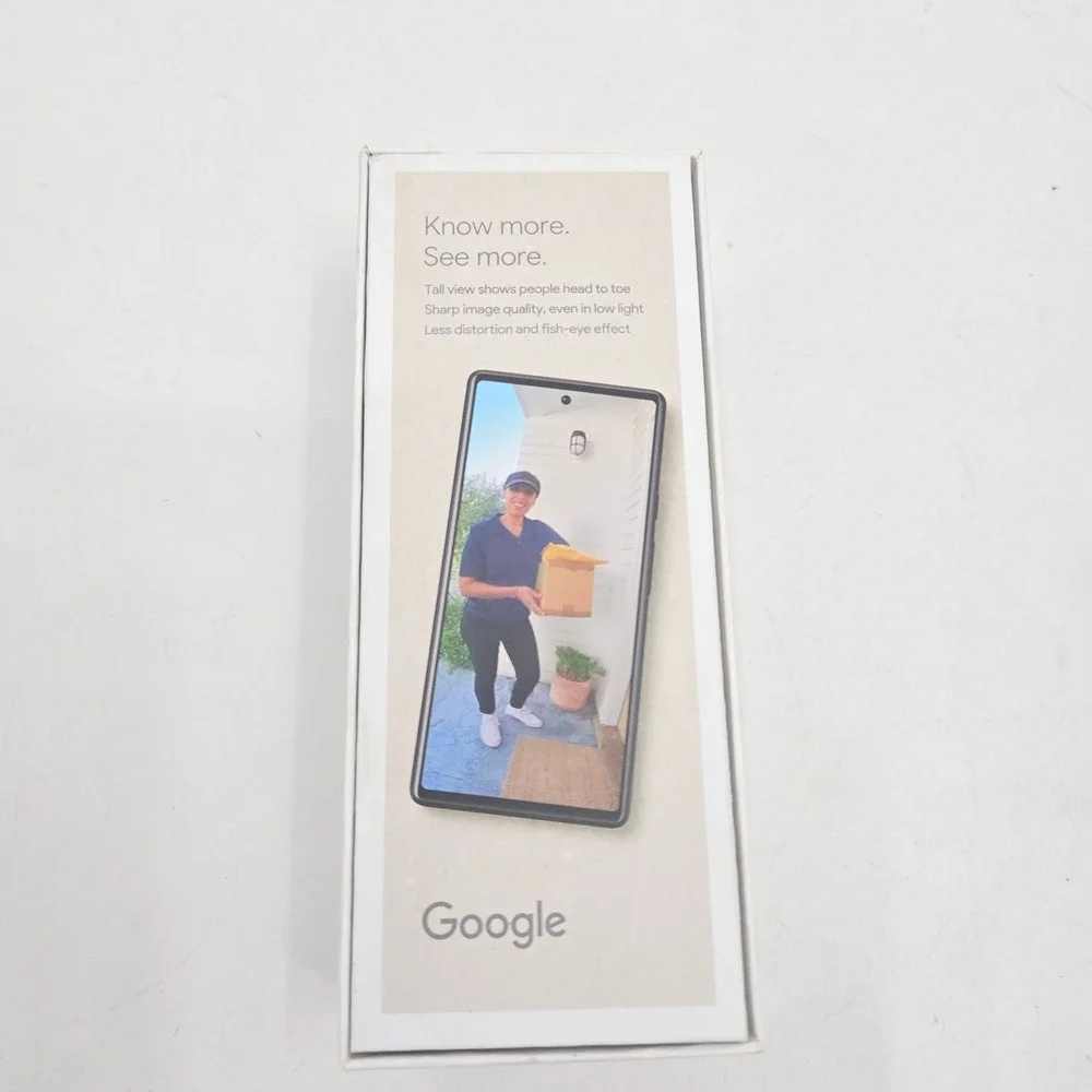 Google Nest Doorbell 2nd Generation Wired Smart Video Doorbell Ash GA03696-US